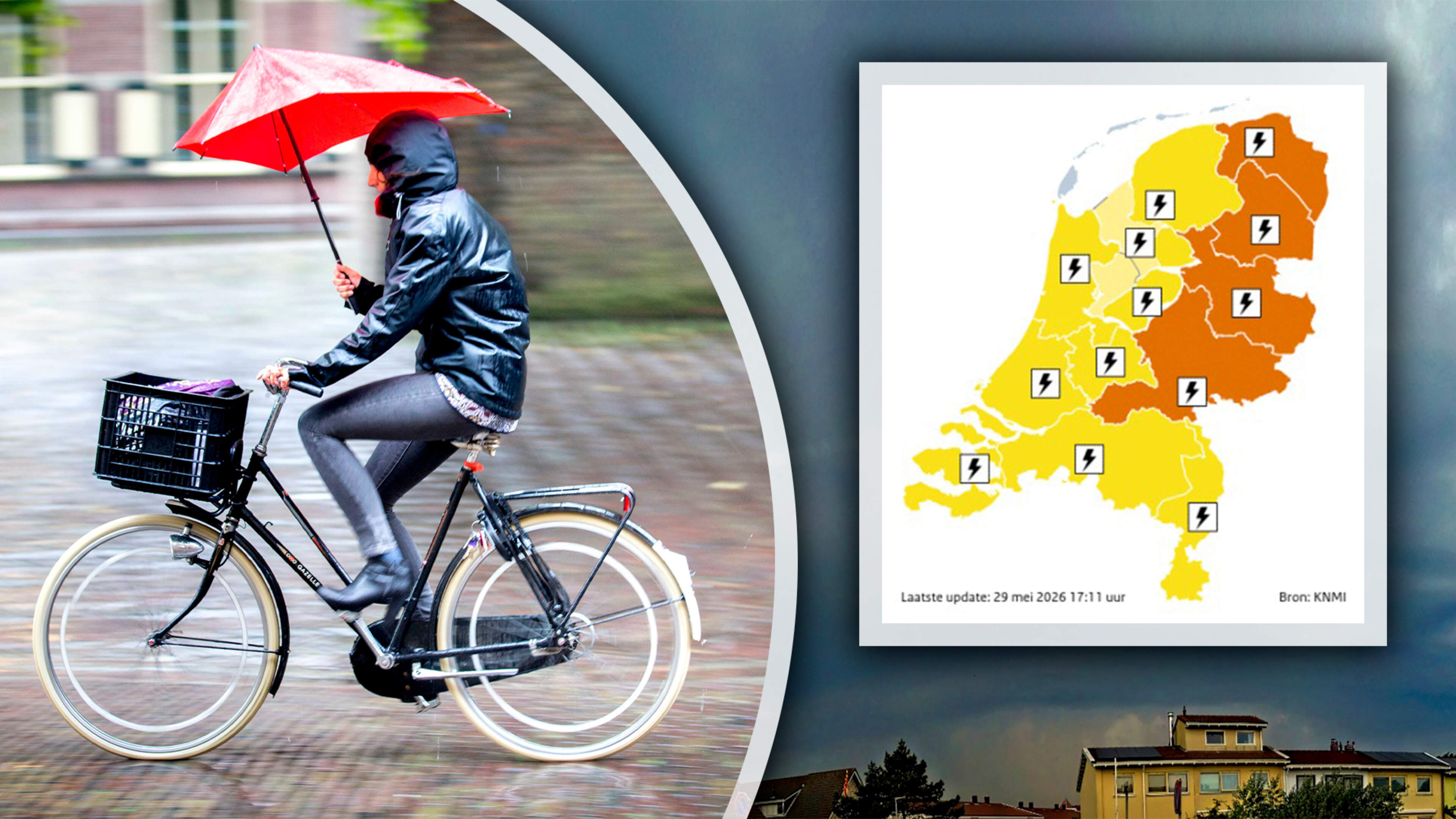 LIVE | Code oranje voor meerdere provincies in Nederland: hier barst het al los